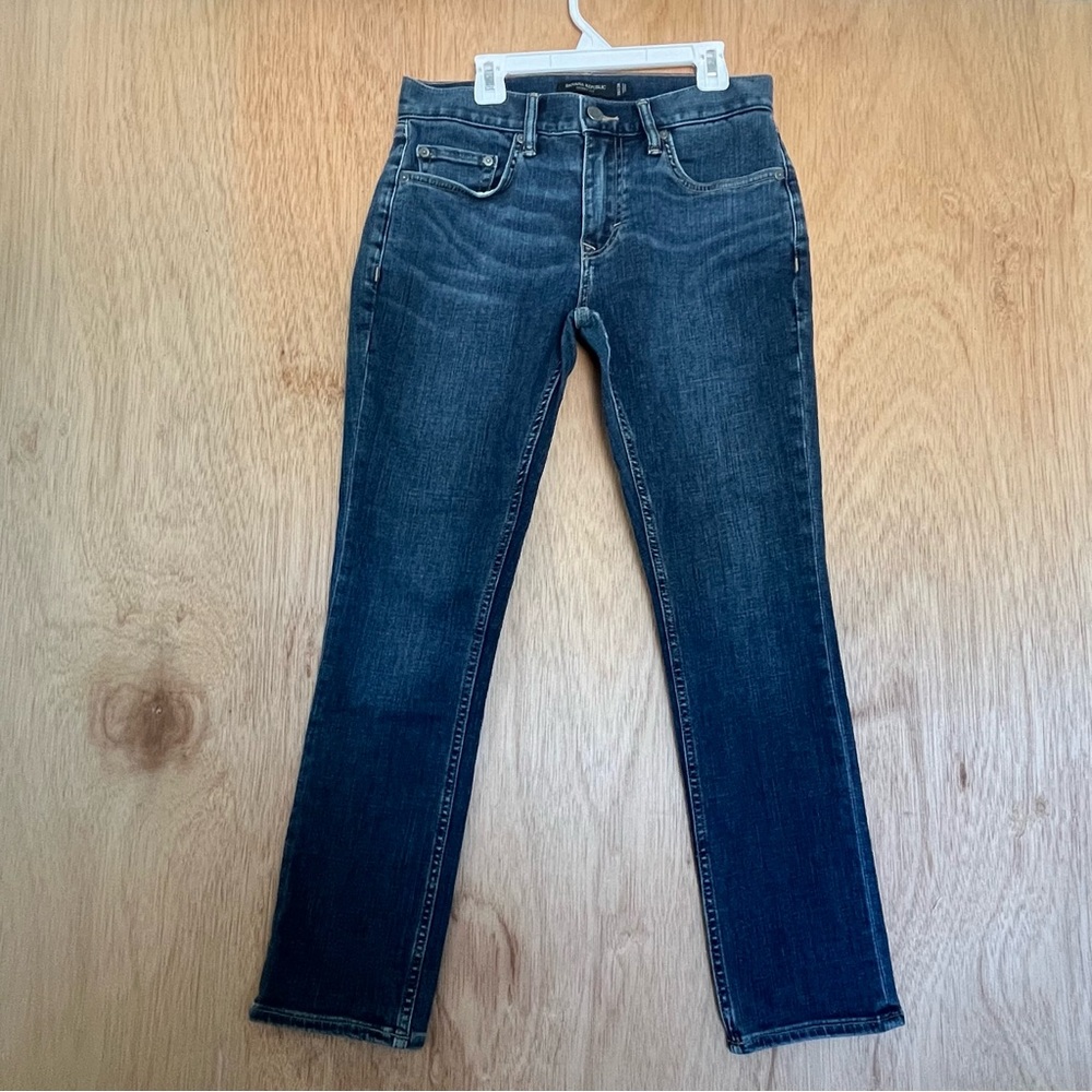 Banana Republic jeans skinny Fit Legacy Denim‎ color blue size 28x28